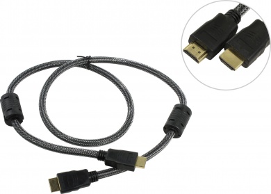 Кабель Defender HDMI-03PRO HDMI (M) - HDMI (M), ver 1.4 ,1м Черный 87340 Кабель Defender HDMI-03PRO HDMI (M) - HDMI (M), ver 1.4 ,1м Черный 87340